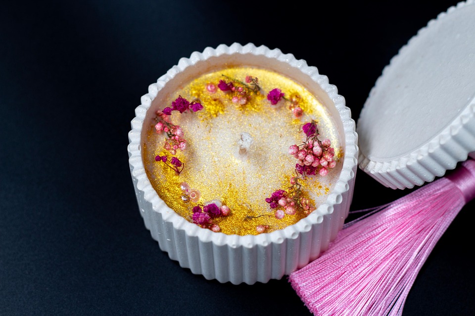 beach candles scented